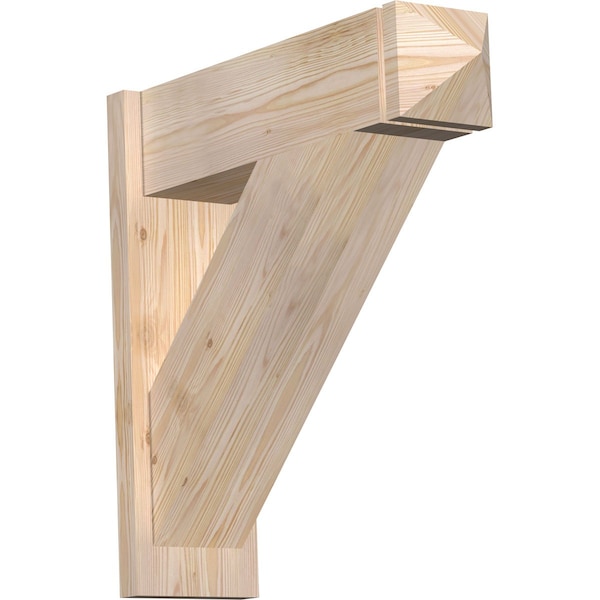 Ekena Millwork Traditional Smooth Arts and Crafts Outlooker, Douglas Fir, 7 1/2"W x 26"D x 26"H OUT08X26X26TRA03SDF - main